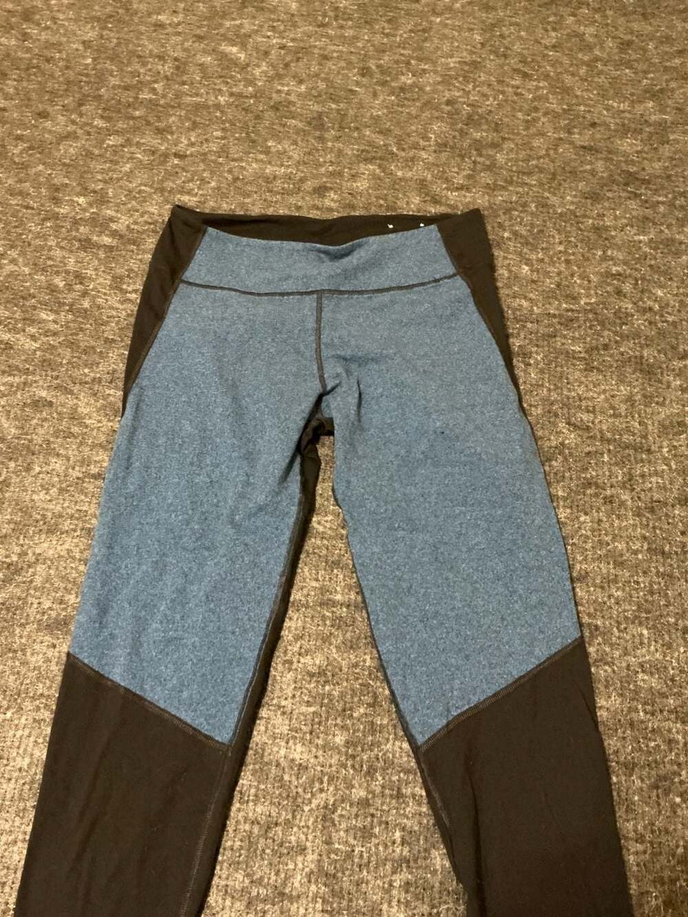 American Eagle Outdoor Voices Warmup Leggings Womens Size XL Blue and Black